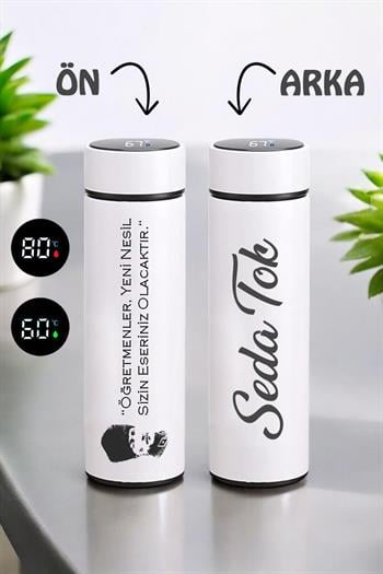 Atatürk Temalı Öğretmenler Günü Hediyesi Termos