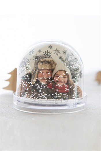 Babaya Yılbaşı Hediyesi Fotoğraflı Küresi