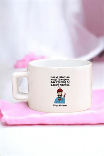 Bak Kendime De Kahve Yaptım Fincan