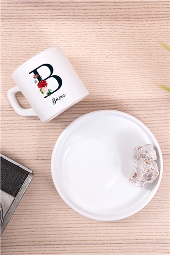 Baş Harfli ve İsimli Concept Türk Kahvesi Fincanı