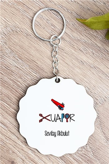 Bayan Kuaförü Anahtarlık