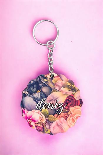 Bayana Hediye Kişiye Özel İsimli Anahtarlık