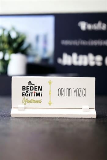 Beden Eğitimi Öğretmeni Taş Masa İsimliği