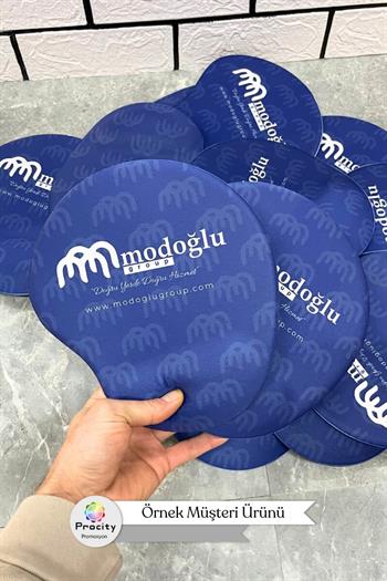 Bilek Destekli Kesik Oval Mouse Pad