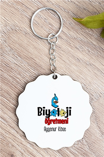 Biyoloji Öğretmeni Anahtarlık