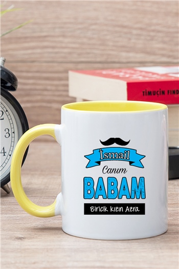 Babalar Gününe Özel Canım Babam Hediye Kupa Bardak