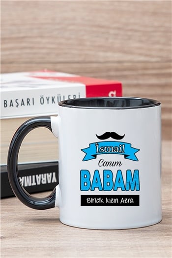 Babalar Gününe Özel Canım Babam Hediye Kupa Bardak