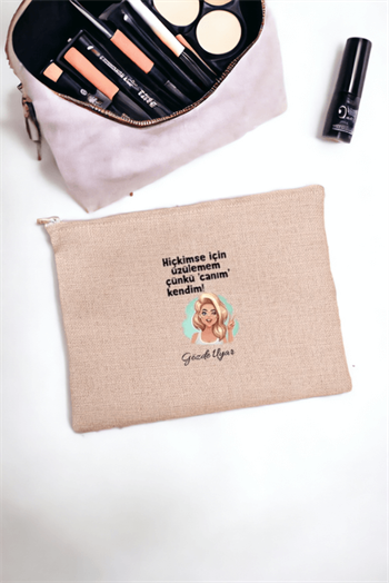 Canım Kendim Keten Bez El Çantası