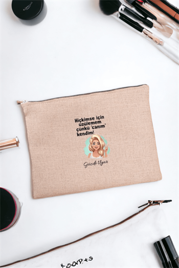 Canım Kendim Keten Bez El Çantası