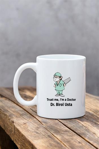 Cerraha Hediye Esprili Tasarım Beyaz Kupa Bardak