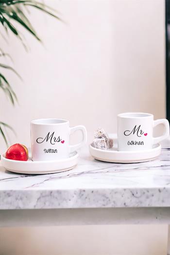 Çiftlere Özel İkili Concept Türk Kahvesi Fincanı