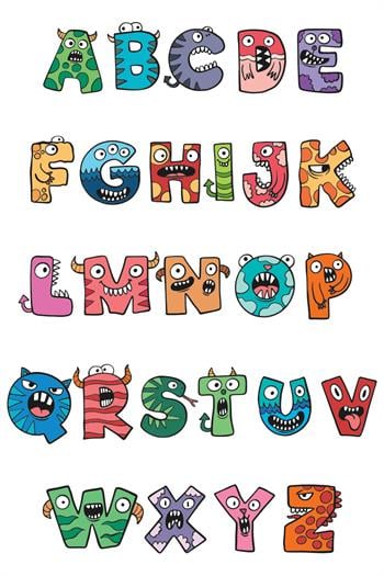 Çocuklara Okul Hediyesi Sevimli Canavarlar Su Matarası