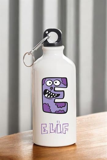 Çocuklara Okul Hediyesi Sevimli Canavarlar Su Matarası