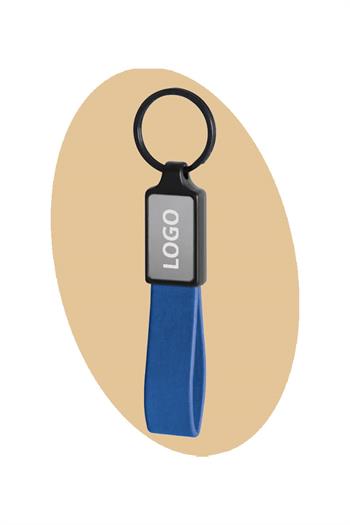 Deri Detaylı Metal Anahtarlık 5105-PETK