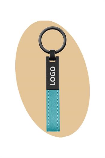 Deri Detaylı Metal Anahtarlık 5815-PETK