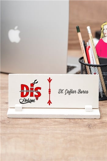 Diş Hekimi Taş Masa İsimliği