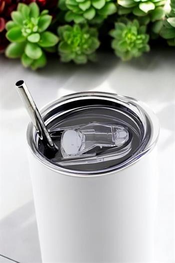 Diyetisyene Hediye İsme Özel Çelik Pipetli Termos Bardak