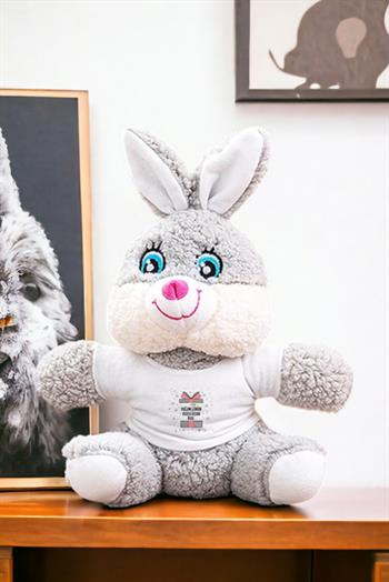 Doğum Günü Hediyesi Peluş Tavşan