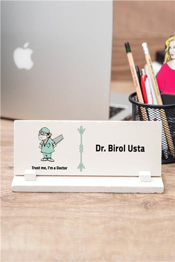 Doktor Esprili Taş Masa İsimliği