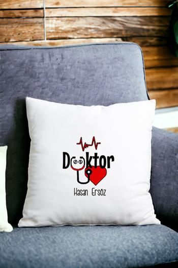 Doktor Saten Kare Yastık