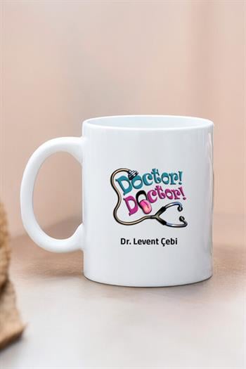 Doktora Hediye Doktor Doktor Beyaz Kupa Bardak