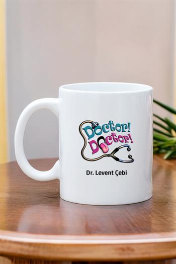 Doktora Hediye Doktor Doktor Beyaz Kupa Bardak