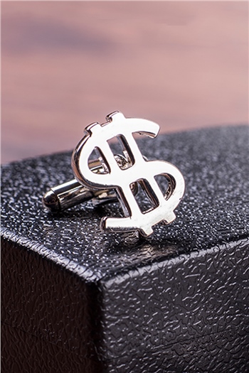 Dolar Logolu Kol Düğmesi