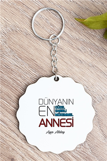 Dünyanın En İyi Annesi Anahtarlık