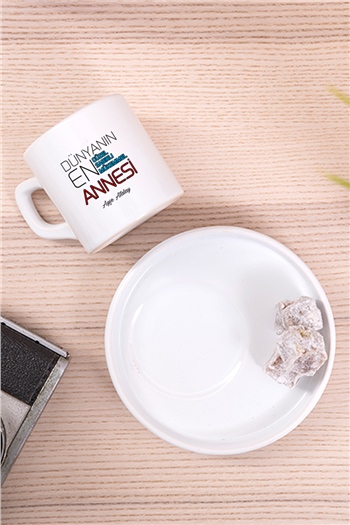 Dünyanın En İyi Annesi Concept Türk Kahvesi Fincanı