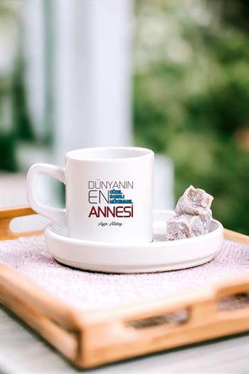 Dünyanın En İyi Annesi Concept Türk Kahvesi Fincanı