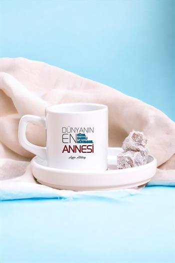 Dünyanın En İyi Annesi Concept Türk Kahvesi Fincanı