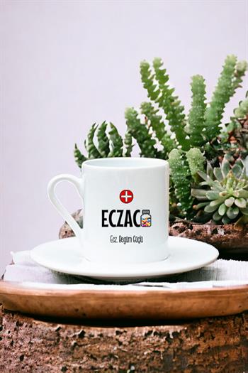 Eczacı Beyaz Türk Kahvesi Fincanı