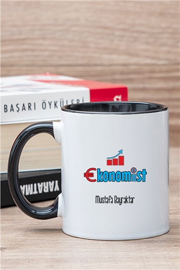 Ekonomist İçi Renkli Kupa Bardak