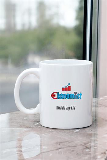 Ekonomistlere Hediye Beyaz Kupa Bardak