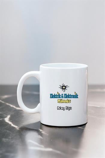 Elektrik Elektronik Mühendisine Hediye Beyaz Kupa Bardak