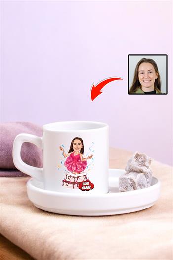 En Yakın Kız Arkadaşa Doğum Günü Hediyesi Kahve Fincanı
