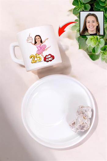 En Yakın Kız Arkadaşa Doğum Günü Hediyesi Kahve Fincanı