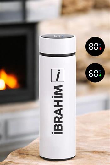 Erkeğe Doğum Günü Hediyesi İsim Baskılı Akıllı Termos