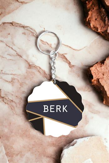 Erkeğe Hediye Kişiye Özel İsim Yazılı Anahtarlık