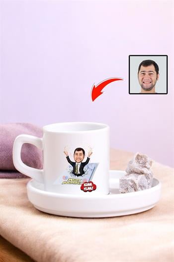 Erkek Kardeşe Doğum Günü Hediyesi Karikatürlü Kahve Fincanı