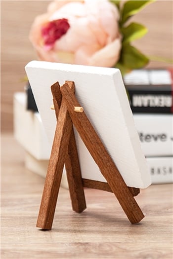 Erkek Öğretmene Hediye Karikatürlü Ahşap Şovaleli Taş Masa Dekoru