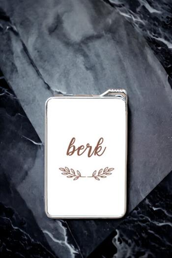 Erkeklere Özel İsim Yazılı Çakmak