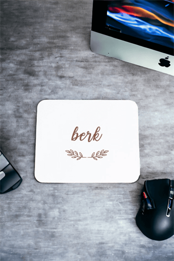 Erkeklere Özel İsim Yazılı Mouse Pad