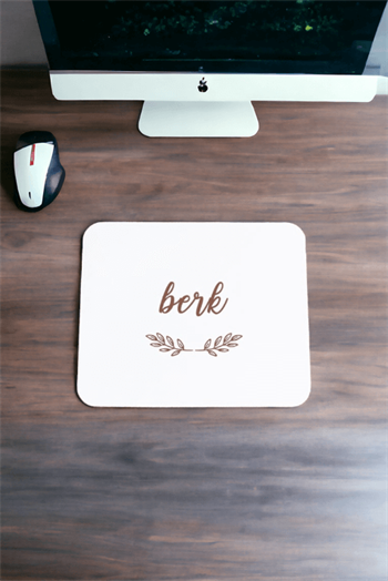 Erkeklere Özel İsim Yazılı Mouse Pad
