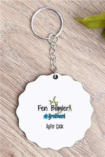 Fen Bilimleri Öğretmeni Anahtarlık