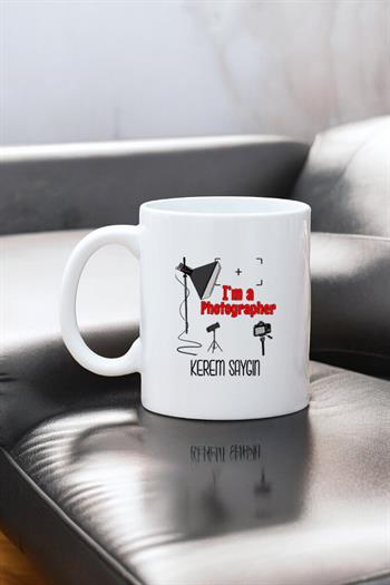 Fotoğrafçıya Hediye Beyaz Kupa Bardak