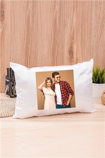 Fotoğraflı Dikdörtgen Yastık