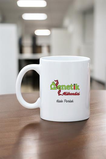 Genetik Mühendisine Hediye Beyaz Kupa Bardak