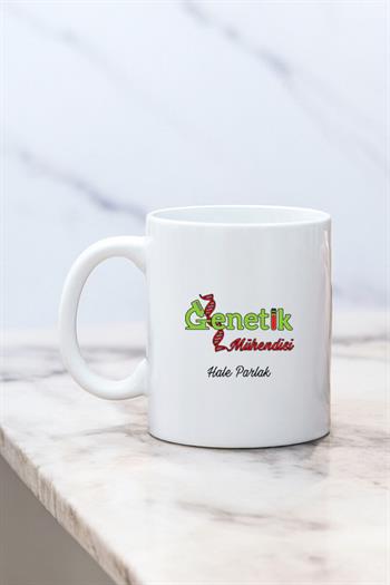 Genetik Mühendisine Hediye Beyaz Kupa Bardak