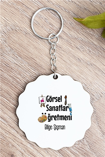 Görsel Sanatlar Öğretmeni Anahtarlık